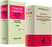 Abbildung von: Kombination Hopt, Vertrags- und Formularbuch zum Handels-, Gesellschafts- und Bankrecht mit CD-ROM (4. Aufl.) + Baumbach/Hopt, Handelsgesetzbuch (35. Aufl.) - C.H.BECK