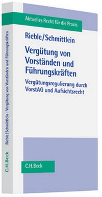 Abbildung von: Vergütung von Vorständen und Führungskräften - C.H.BECK