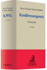 Abbildung von: Kreditwesengesetz: KWG - C.H.BECK