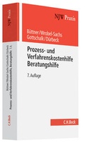 Cover: Prozess- und Verfahrenskostenhilfe, Beratungshilfe - C.H.BECK