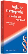 Cover: Englische Rechtssprache - C.H.BECK