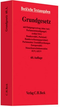 Abbildung von: Grundgesetz für die Bundesrepublik Deutschland - C.H.BECK