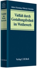 Cover: Vielfalt durch Gestaltungsfreiheit im Wettbewerb - C.H.BECK