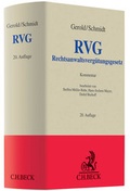 Cover: Rechtsanwaltsverg&uuml;tungsgesetz: RVG - C.H.BECK