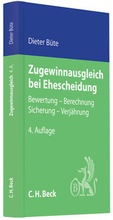Cover: Zugewinnausgleich bei Ehescheidung - C.H.BECK