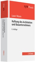 Cover: Haftung des Architekten und Bauunternehmers - C.H.BECK