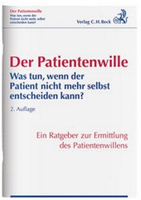 Abbildung von: Der Patientenwille - C.H.BECK