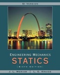Cover: Meriam Engineering Mechanics - Wiley