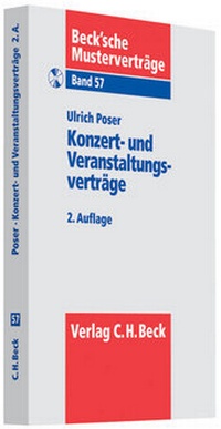 Abbildung von: Konzert- und Veranstaltungsverträge - C.H.BECK