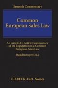Cover: Common European Sales Law - C.H.BECK