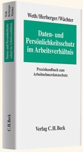 Cover: Daten- und Pers&ouml;nlichkeitsschutz im Arbeitsverh&auml;ltnis - C.H.BECK