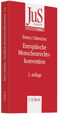 Enlarge image Cover: Europäische Menschenrechtskonvention - C.H.BECK