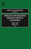 Cover: Modelling and Evaluating Treatment Effects in Econometrics - Elsevier