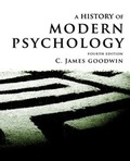 Cover: A History of Modern Psychology - Wiley