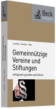 Cover: Gemeinn&uuml;tzige Vereine und Stiftungen - C.H.BECK