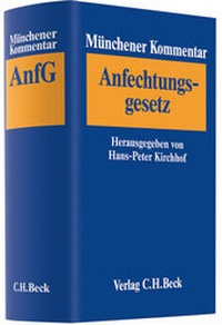Bild vergrößern Bild: Münchener Kommentar zum Anfechtungsgesetz: AnfG - C.H.BECK