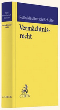 Abbildung von: Vermächtnisrecht - C.H.BECK