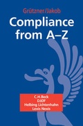Cover: Compliance from A to Z - C.H.BECK