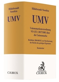 Abbildung von: UMV: Unionsmarkenverordnung - C.H.BECK