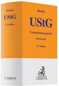 Abbildung von: Umsatzsteuergesetz: UStG - C.H.BECK