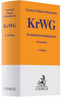 Abbildung von: Kreislaufwirtschaftsgesetz: KrWG - C.H.BECK