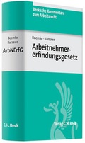 Cover: Gesetz &uuml;ber Arbeitnehmererfindungen: ArbnErfG - C.H.BECK