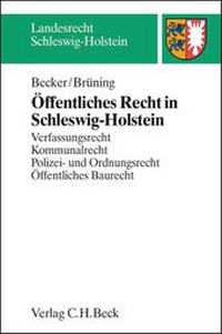 Abbildung von: Öffentliches Recht in Schleswig-Holstein - C.H.BECK