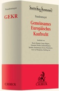 Cover: Gemeinsames Europ&auml;isches Kaufrecht - C.H.BECK