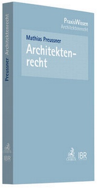 Abbildung von: Architektenrecht - C.H.BECK