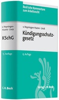 Cover: K&uuml;ndigungsschutzgesetz: KSchG - C.H.BECK