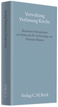 Cover: Verwaltung Verfassung Kirche - C.H.BECK