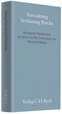 Abbildung von: Verwaltung Verfassung Kirche - C.H.BECK