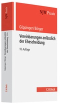 Cover: Vereinbarungen anl&auml;sslich der Ehescheidung - C.H.BECK