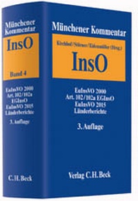 Bild vergrößern Bild: Münchener Kommentar zur Insolvenzordnung: InsO - C.H.BECK