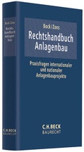 Abbildung von: Rechtshandbuch Anlagenbau - C.H.BECK