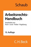 Cover: Arbeitsrechts-Handbuch - C.H.BECK