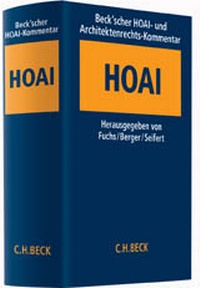 Abbildung von: Beck'scher HOAI- und Architektenrechts-Kommentar - C.H.BECK