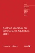 Cover: Austrian Yearbook on International Arbitration 2013 - C.H.BECK