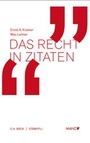 Cover: Das Recht in Zitaten - C.H.BECK