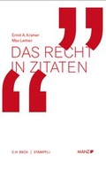 Cover: Das Recht in Zitaten - C.H.BECK
