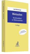 Abbildung von: Mietsachen - C.H.BECK