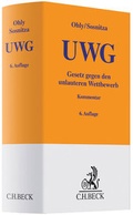 Cover: Gesetz gegen den unlauteren Wettbewerb: UWG - C.H.BECK