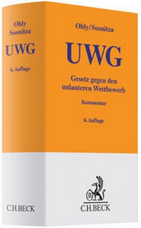 Abbildung von: Gesetz gegen den unlauteren Wettbewerb: UWG - C.H.BECK