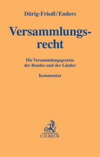 Abbildung von: Versammlungsrecht - C.H.BECK