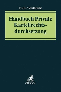 Abbildung von: Handbuch private Kartellrechtsdurchsetzung - C.H.BECK