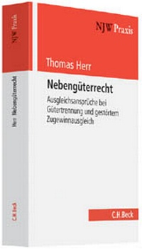 Enlarge image Cover: Nebengüterrecht - C.H.BECK