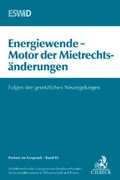 Cover: Energiewende - Motor der Mietrechts&auml;nderungen - C.H.BECK