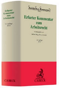 Bild vergrößern Bild: Erfurter Kommentar zum Arbeitsrecht - C.H.BECK