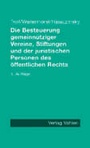 Bild: Die Besteuerung gemeinnütziger Vereine, Stiftungen und der juristischen Personen des öffentlichen Rechts - Vahlen
