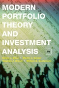 Cover: Modern Portfolio Theory and Investment Analysis - Wiley